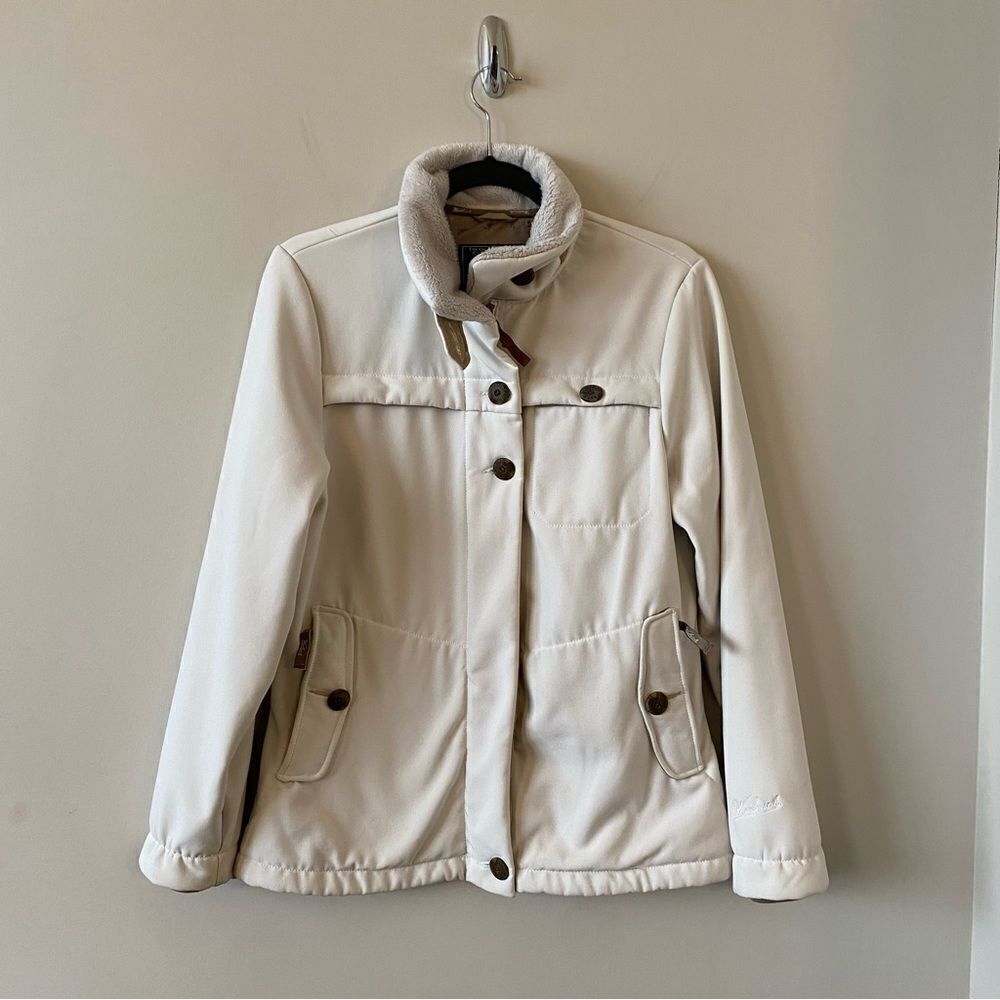 Woolrich-Fleece Lined Soft-Shell Full Zip Jacket